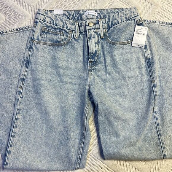 GOOD AMERICAN - GOOD ’90s RELAXED JEANS - Picture 2 of 5